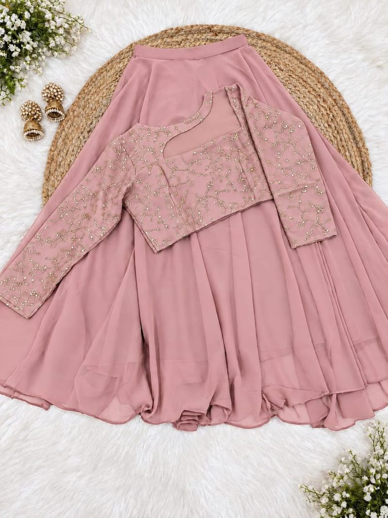 Embroidered Lehenga Set alternate