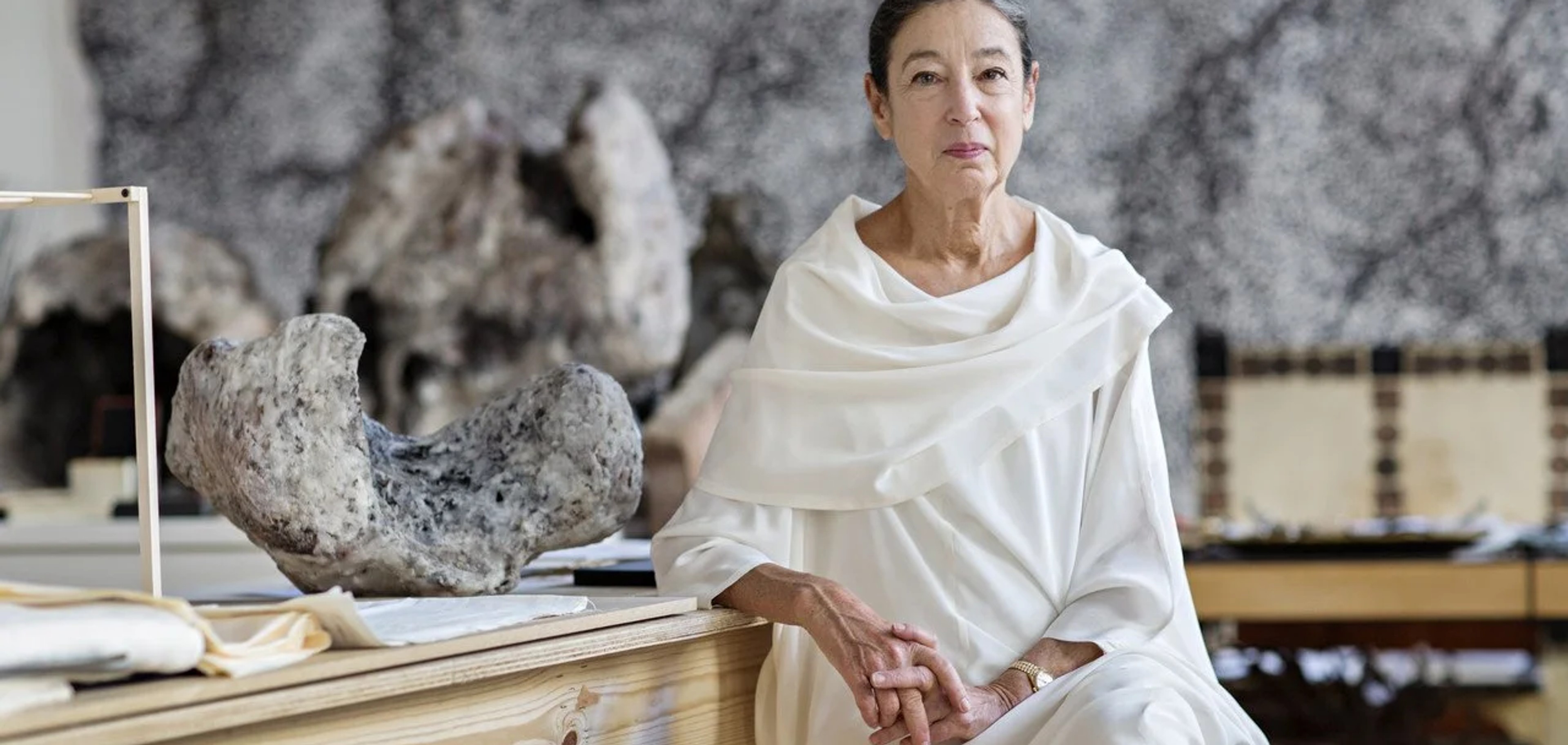 Michele Oka Doner at her studio in New York