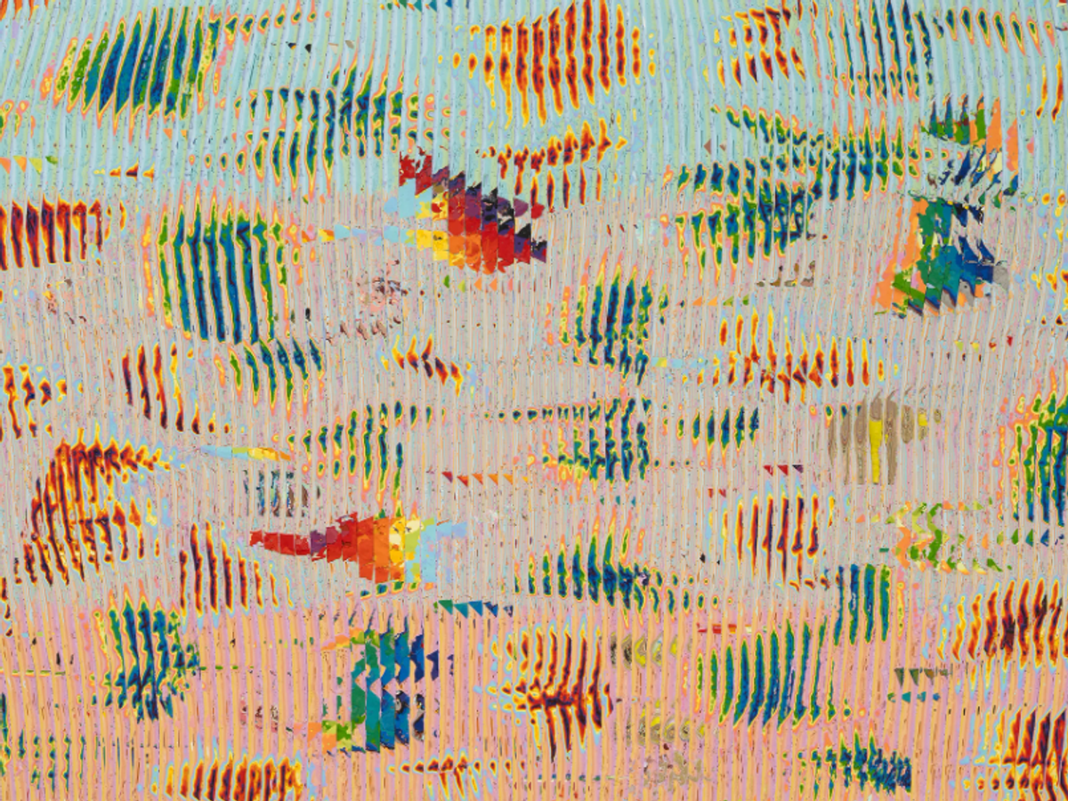 Sub tropical suspension, 2024  60 x 40 inches 152.4 x 101.6 cm