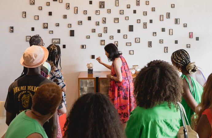 Visit to Home of Art Speaks