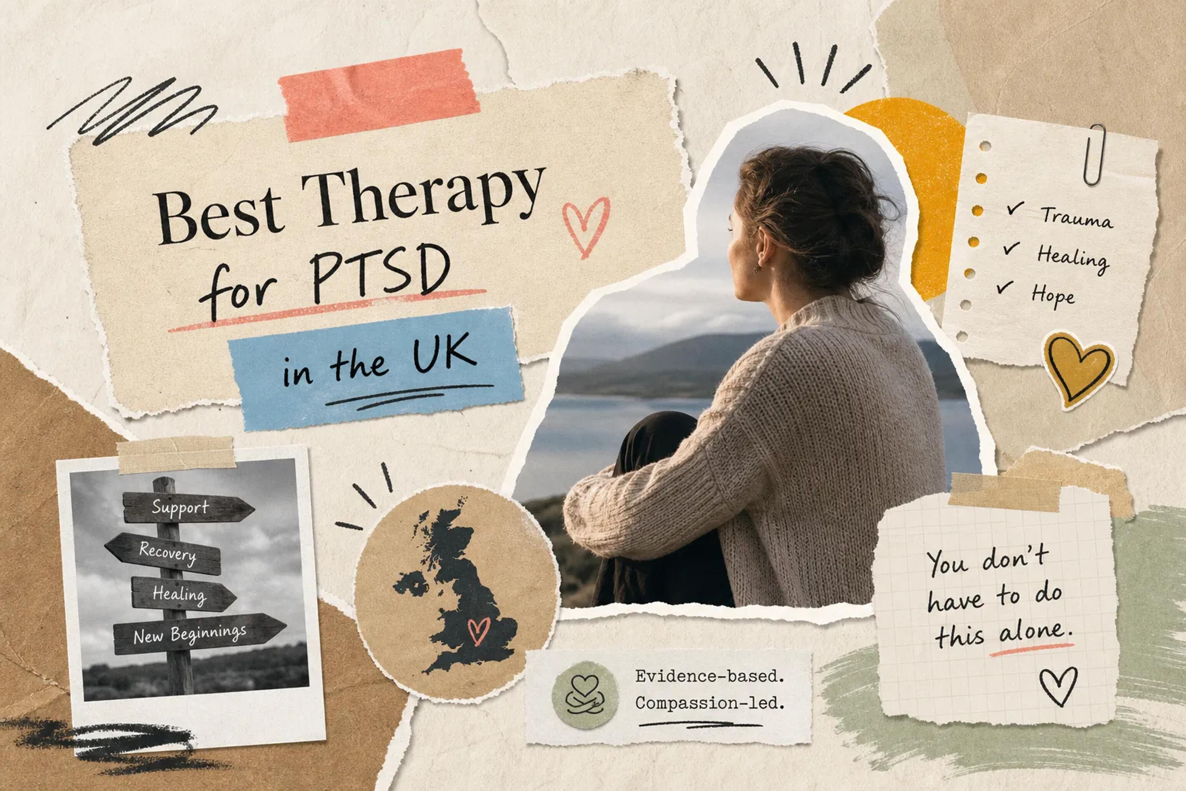 Article hero image: Which trauma therapy works best for PTSD in the UK? — UK Inkind psychology blog