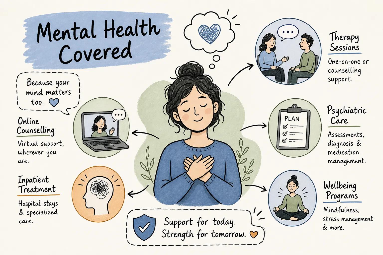 Medical Insurance Covers for Mental Health