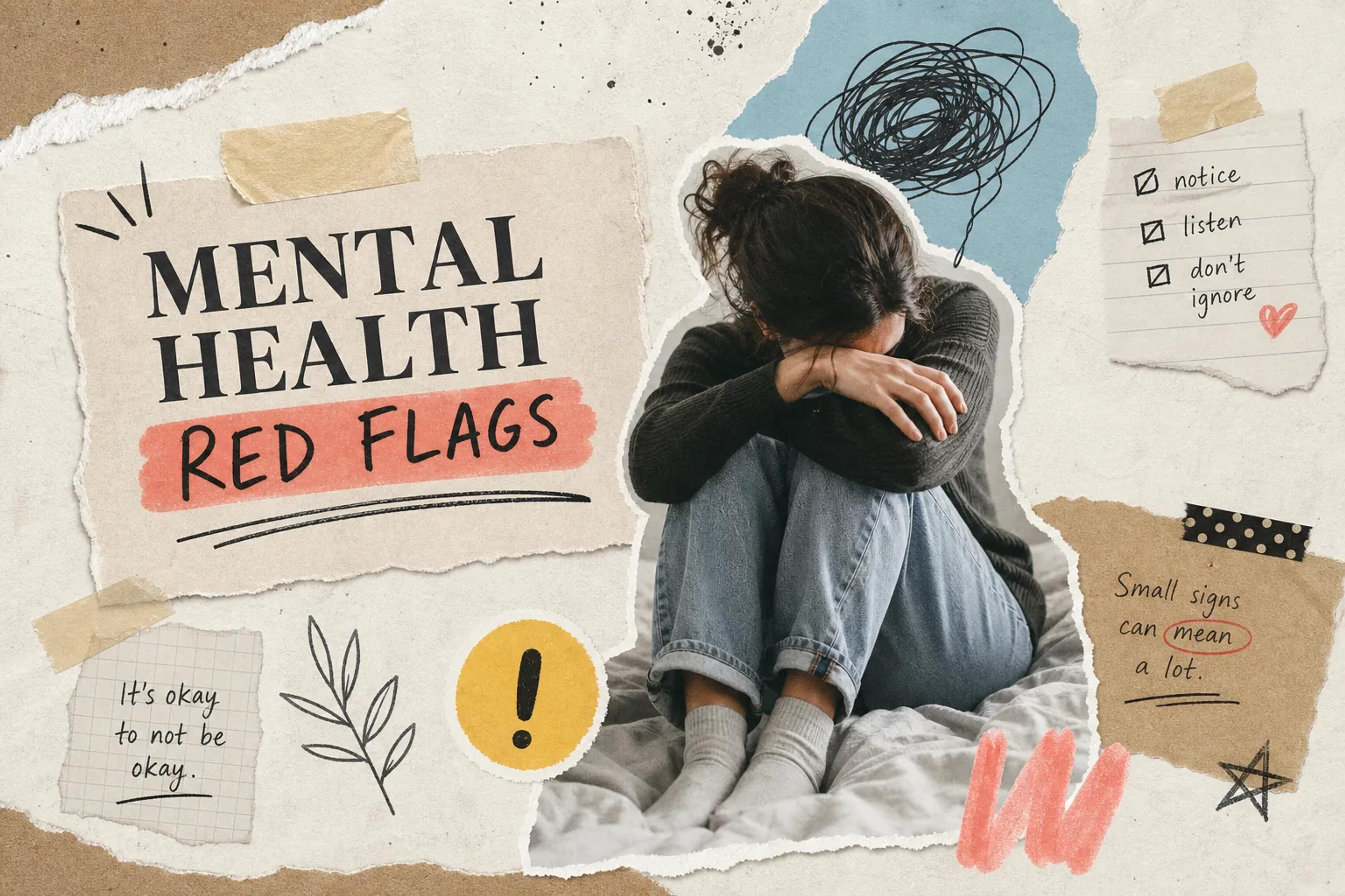 12 mental health red flags you should never overlook