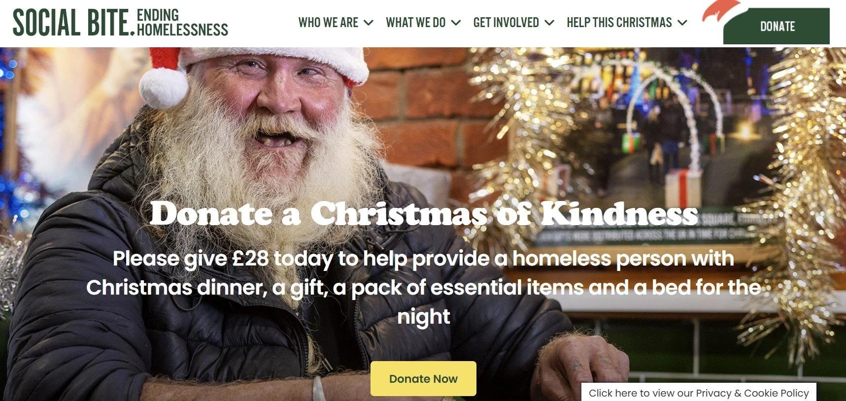 Article hero image: The Spirit of Giving: Why Donating this Christmas is Crucial — UK Inkind psychology blog