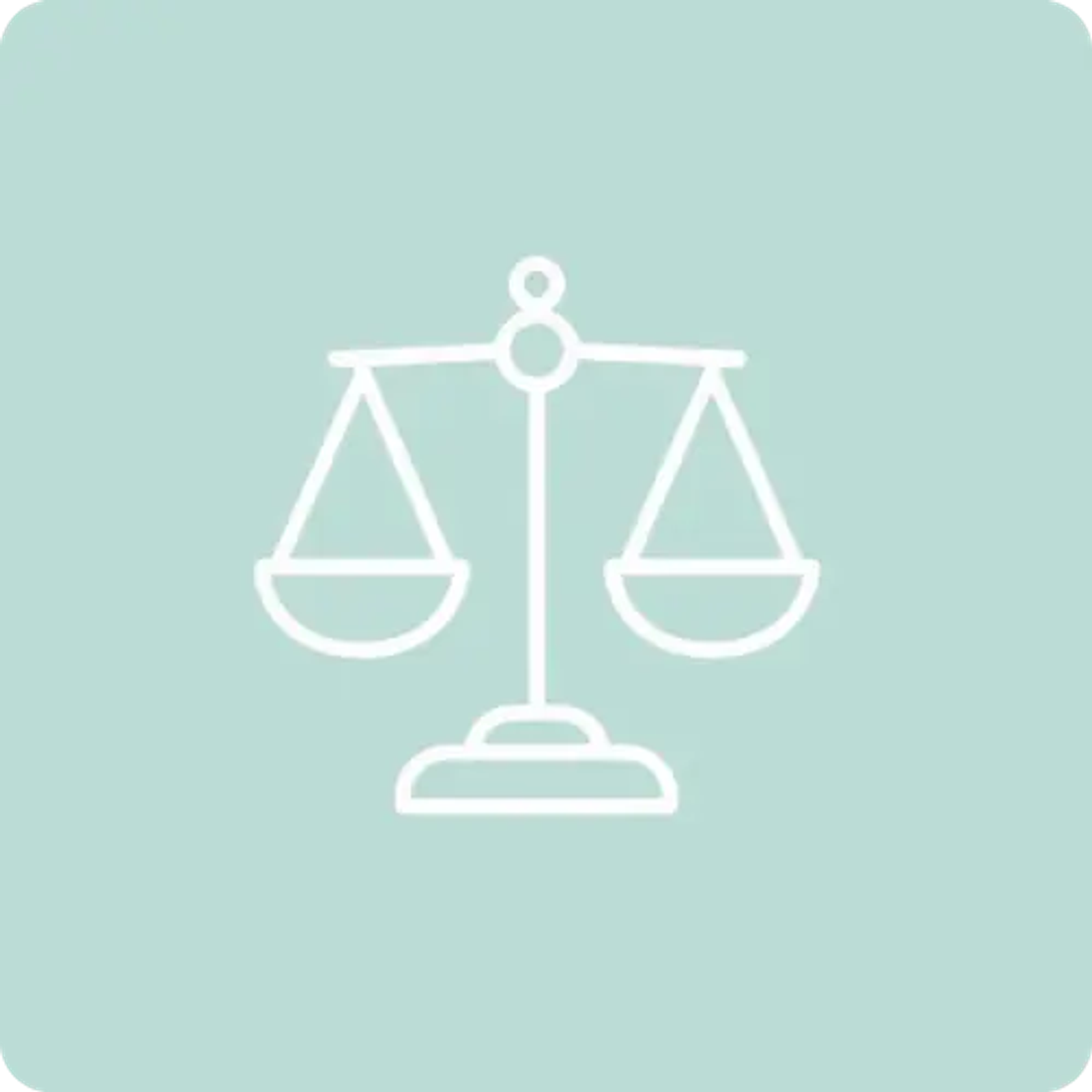 Scales of justice icon