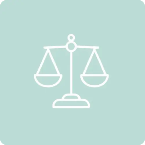 Scales of justice icon