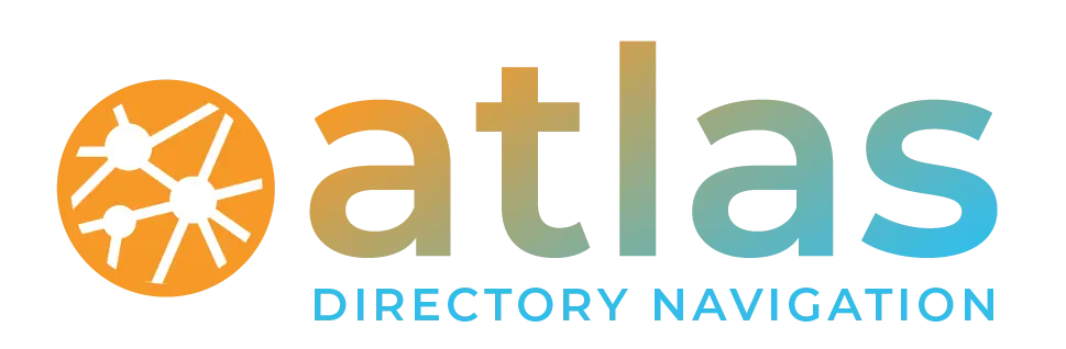 Atlas directory navigation logo