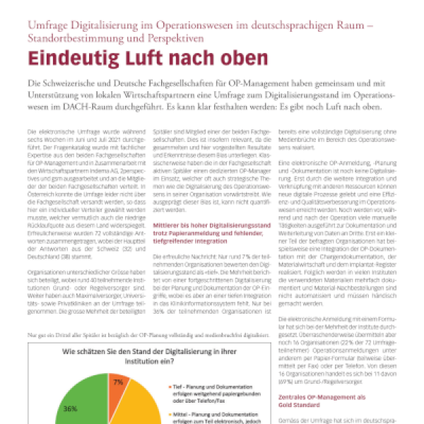 Eindeutig Luft nach oben