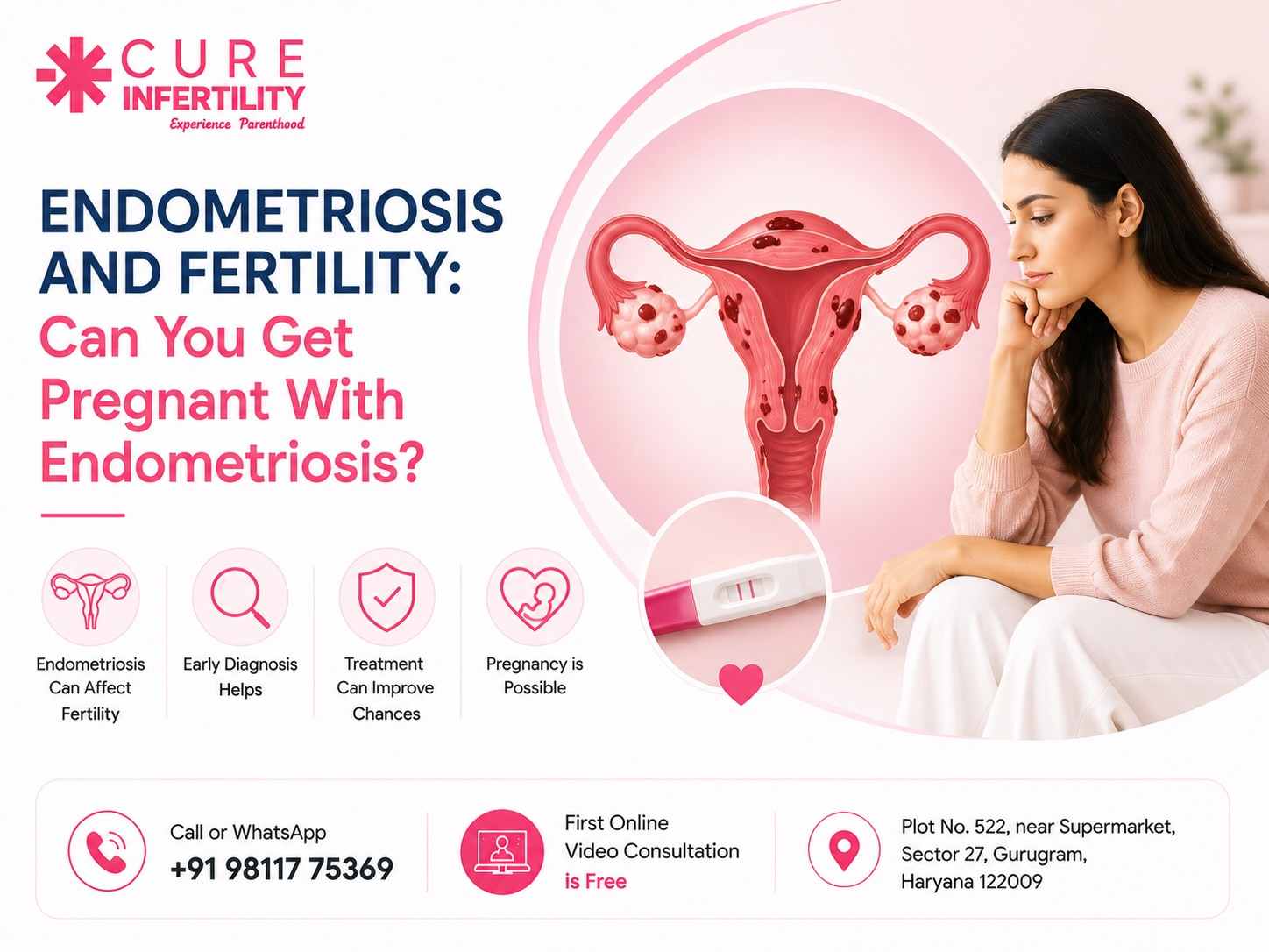 Endometriosis and Fertility: Can You Get Pregnant With Endometriosis?