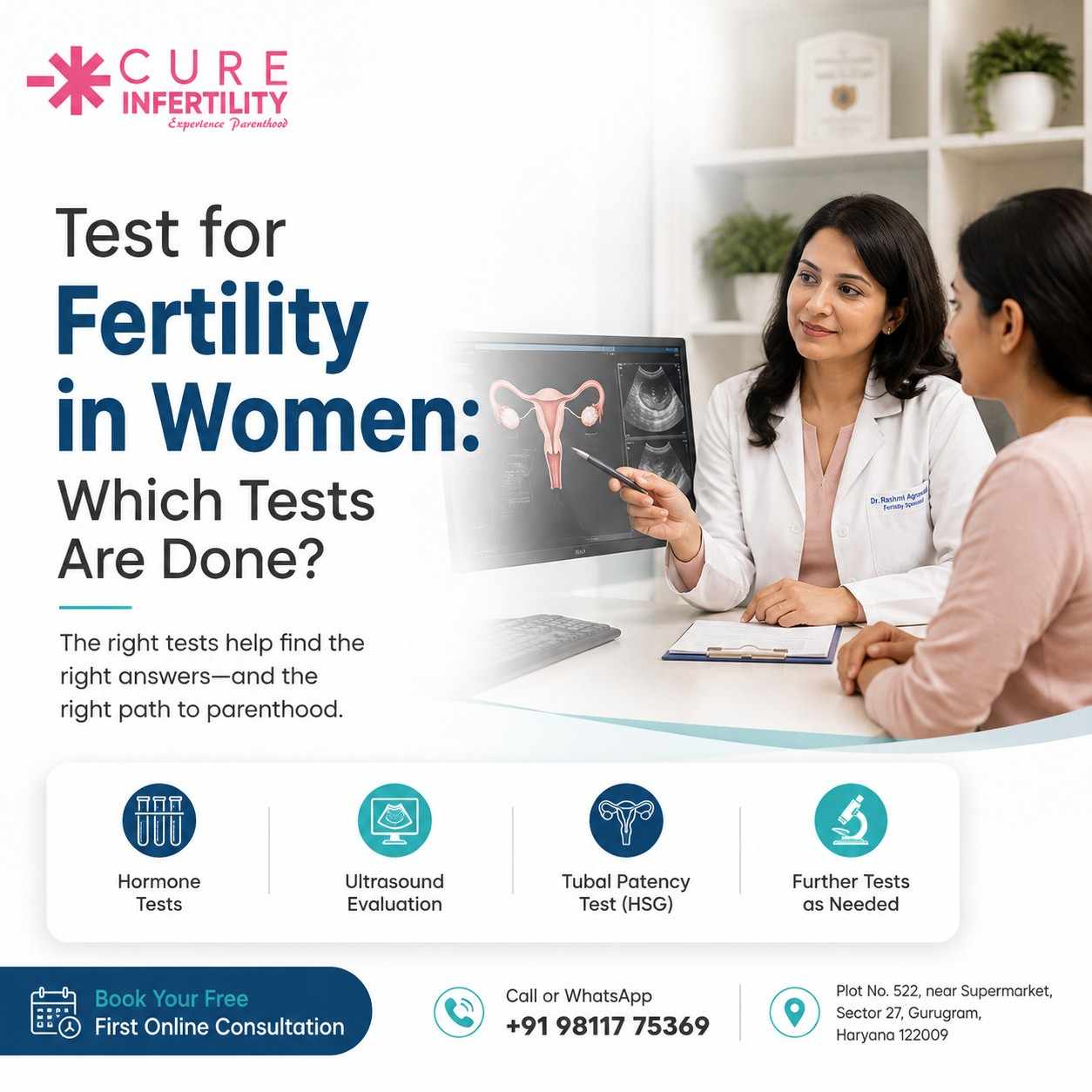 Test for Fertility in Women: Which Tests Are Done?