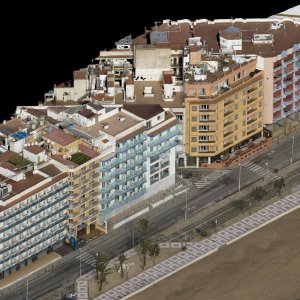 Frente Marítimo de Blanes + Gaussian Splatting
