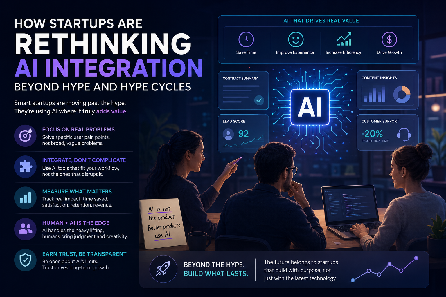 How Startups Are Rethinking AI Integration Beyond Hype and Hype Cycles