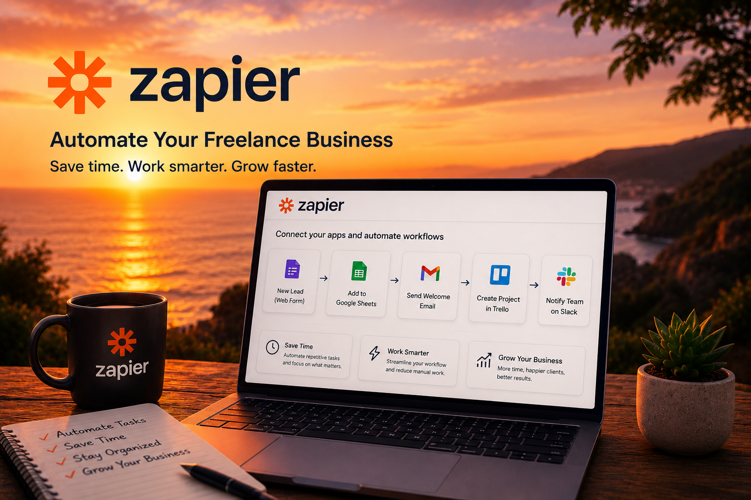How Freelancers Can Save Hours Every Week Using Zapier AI