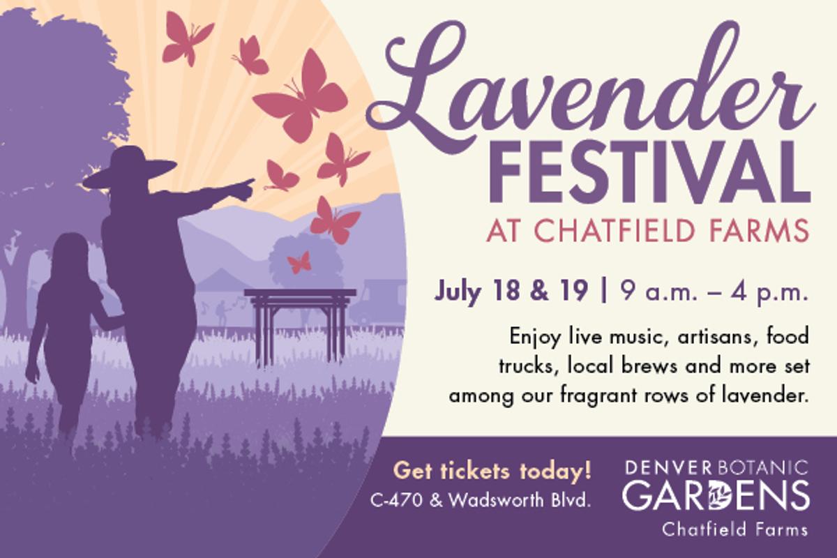 Display ad for Denver Botanic Gardens