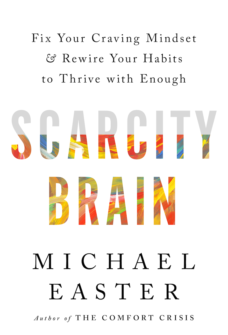 Photo of the cover of the book "Scarcity Brain."