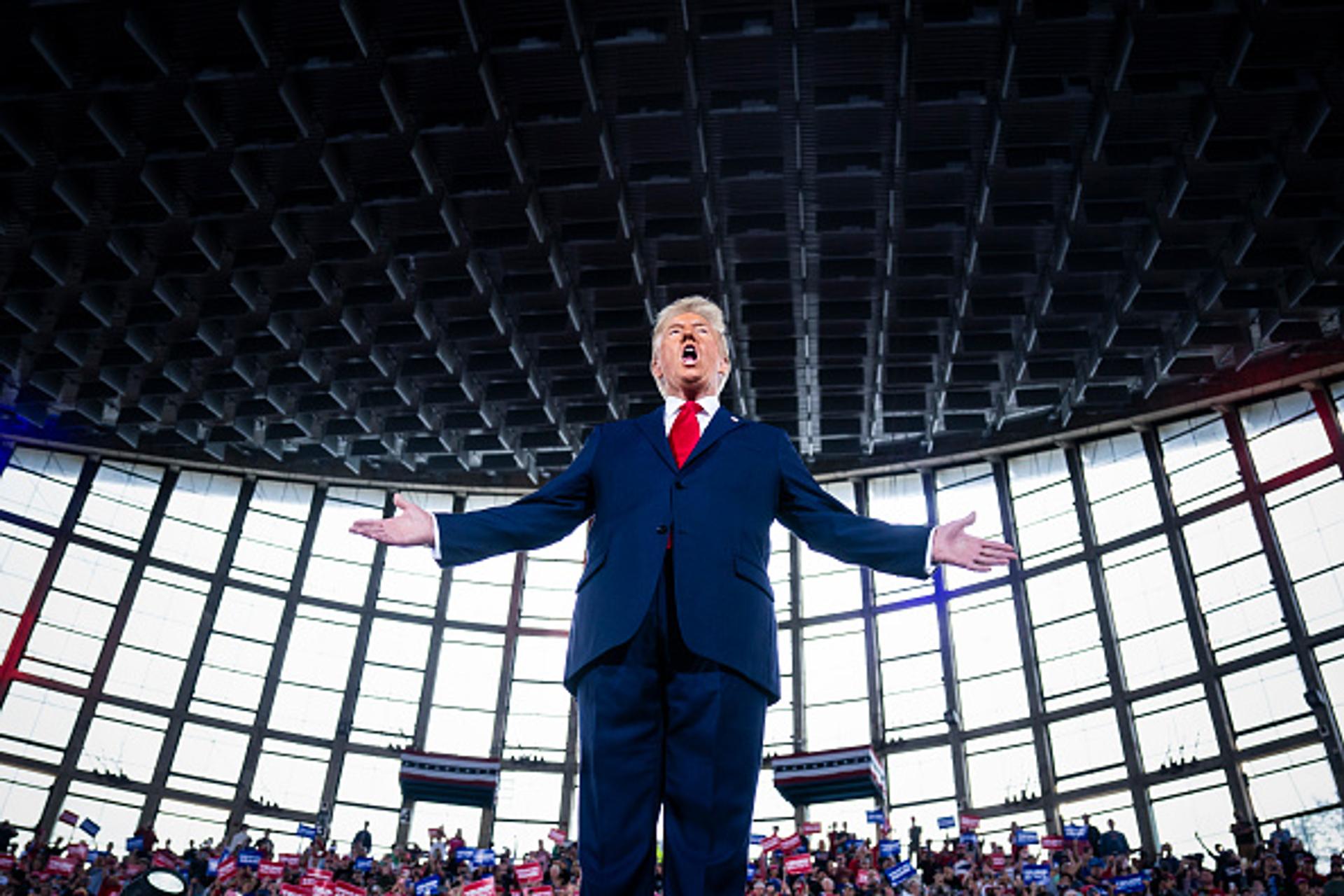 Trump in Raleigh, NC on Nov. 4 
