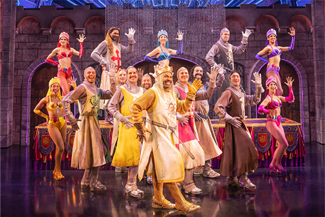 Display ad for Spamalot