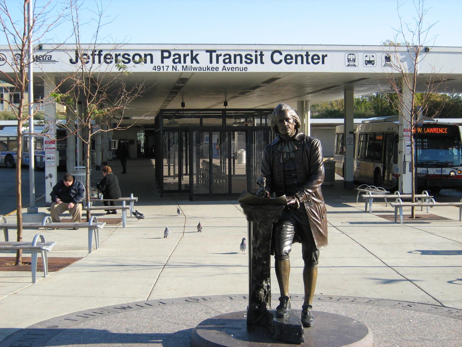 Jefferson Park transit hub