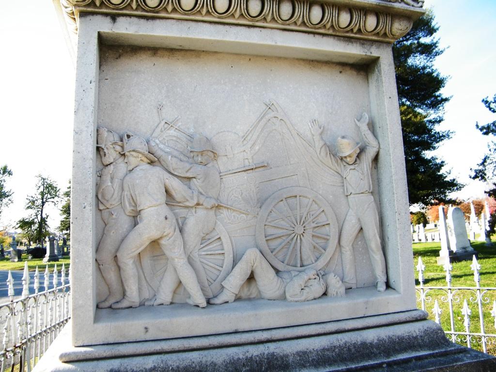 Monument to a Ran-Over Fireman