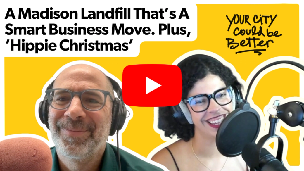 YouTube thumbnail showing David and Bianca smiling, with show title and logo on top