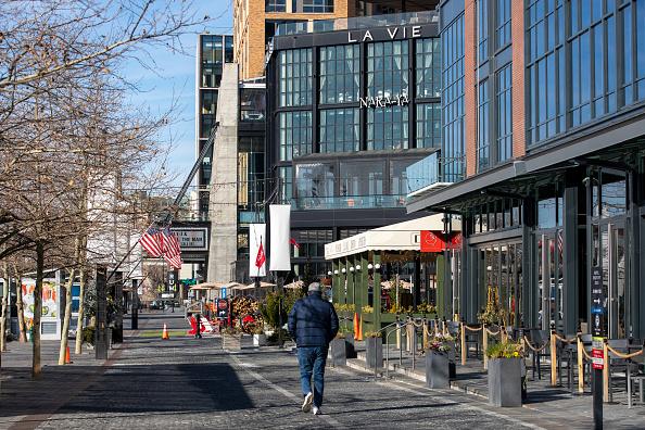 Teen brawls at The Wharf instigated a temporary youth curfew over Memorial Day. (The Washington Post/Getty Images)