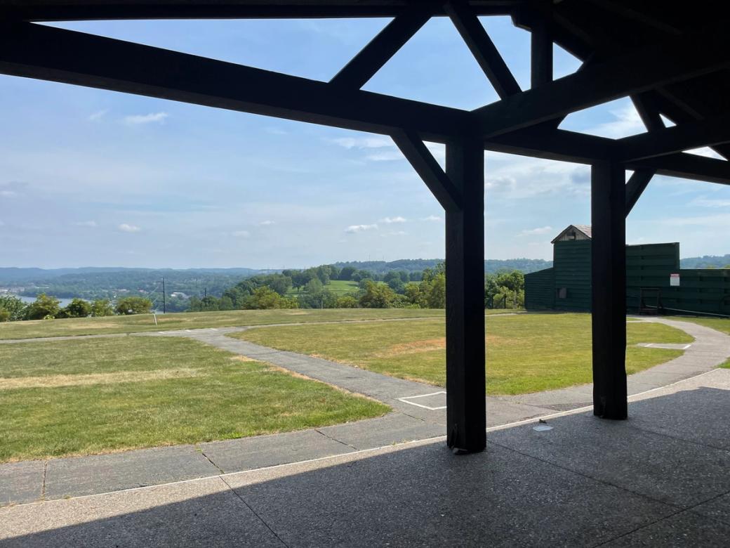 This week’s challenge location is a private spot perched on a ridge high above the Allegheny River, where rolling hills and a historic golf course meet. (Photo credit will be revealed next week with the winners!)