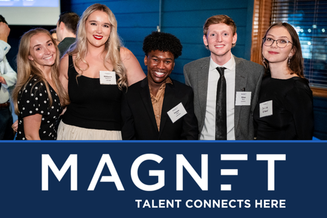 Display ad for Madison Magnet; Talent connects here