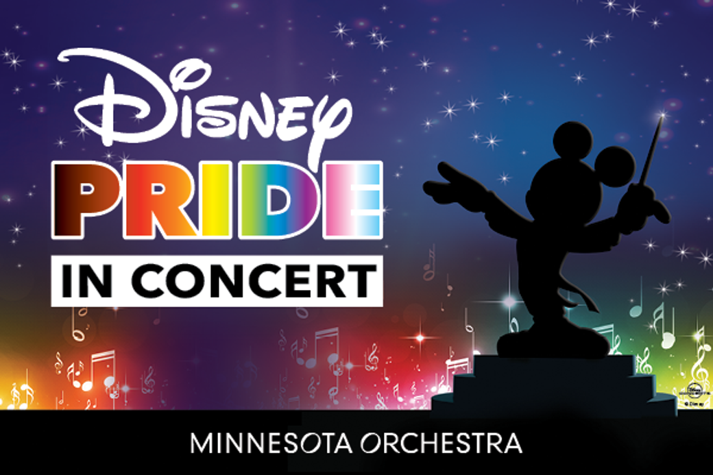 Display ad for Minnesota Orchestra; Disney Pride in Concert