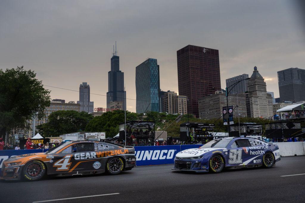 The NASCAR Chicago Street Race in Grant Park in 2023