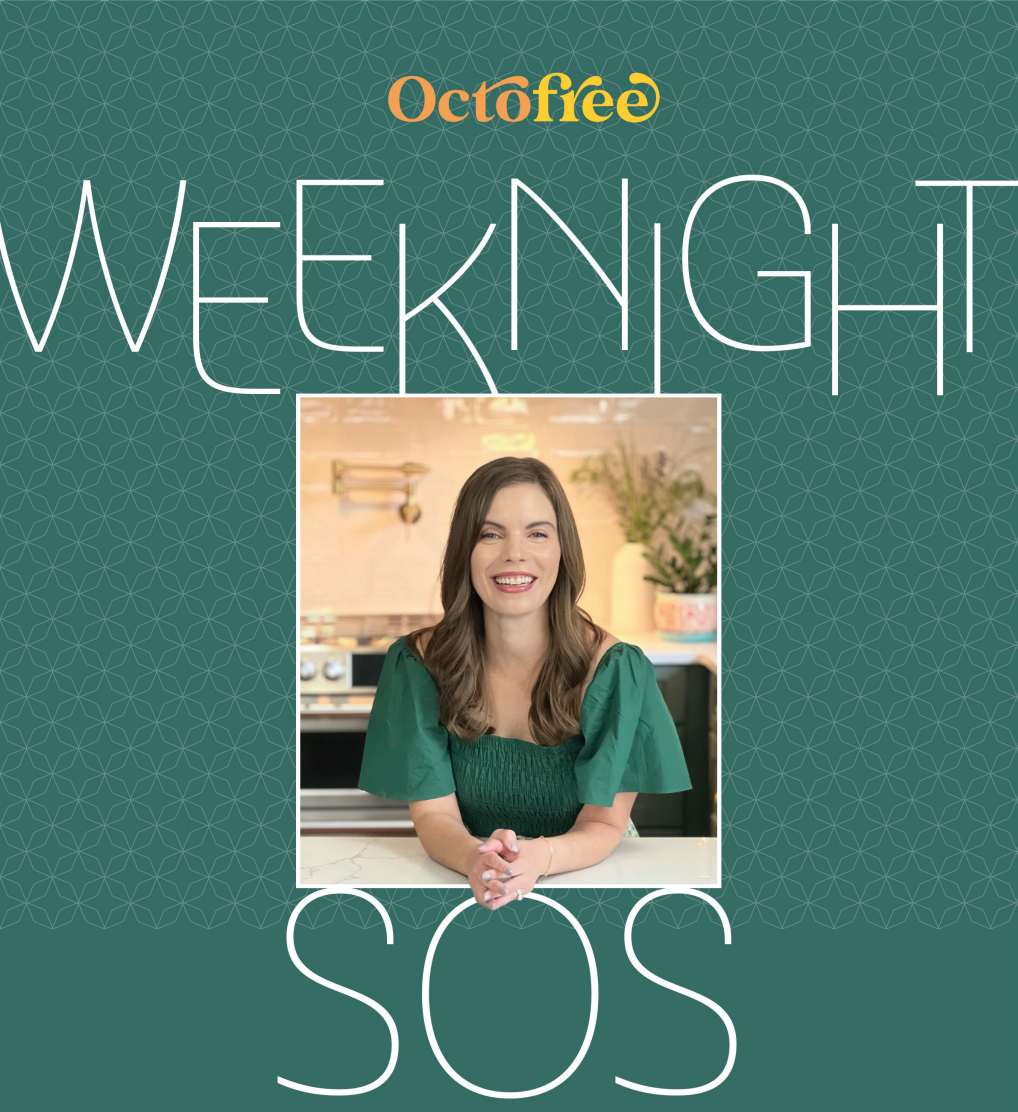 The cover of Liz Fetchin’s “Weeknight SOS” e-cookbook. (courtesy of Liz Fetchin)