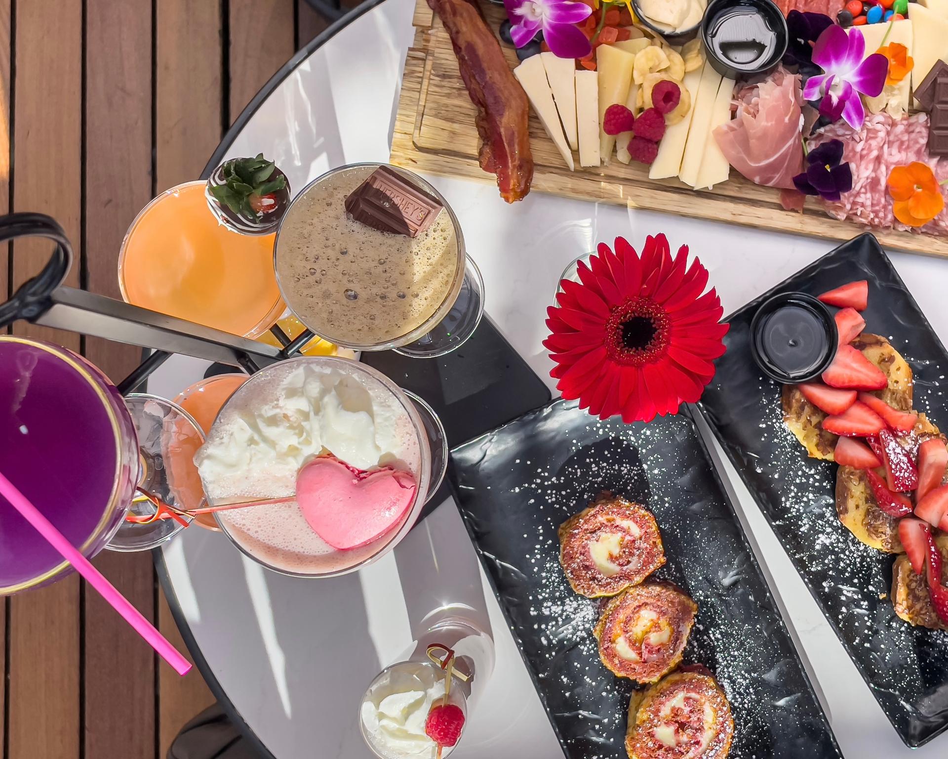 Different Valentine's Day goodies.