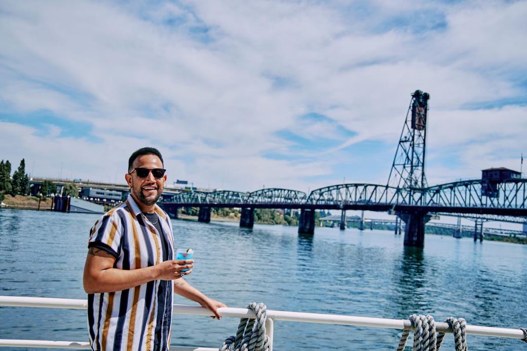 Display ad for Portland Spirit