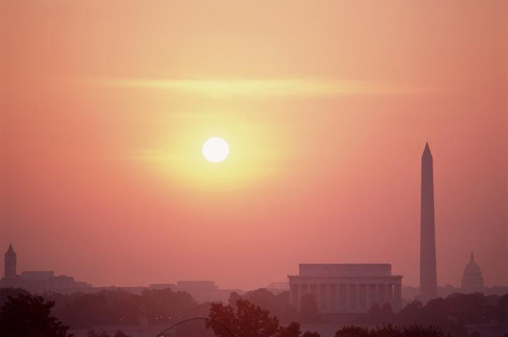 D.C.’s scorching summer sun.