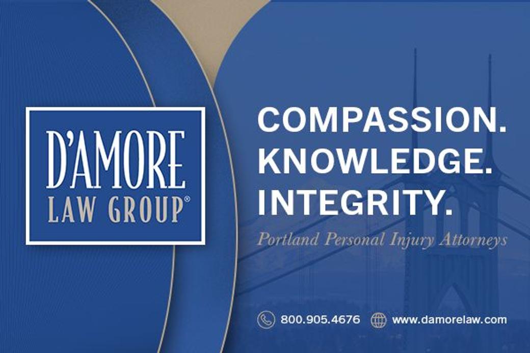 Display ad for D'amore Law 