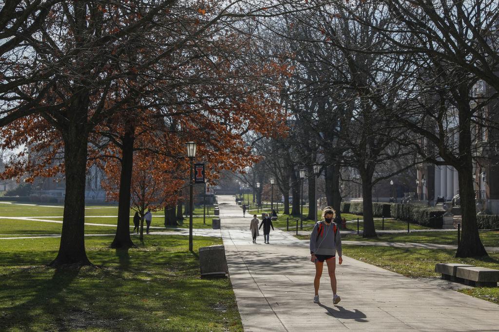 The University of Illinois at Urbana-Champaign in 2020. (Jose M. Osorio / Tribune / Getty)