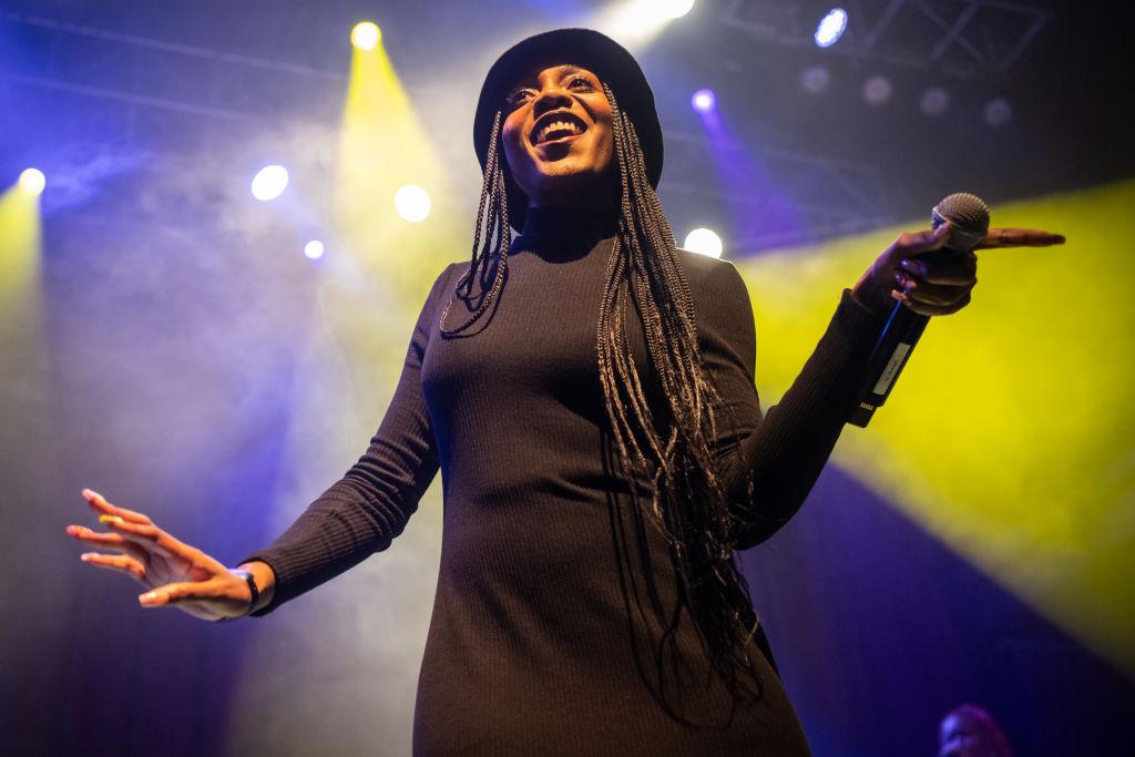 Noname performs in Silver Spring, Maryland, Oct. 23