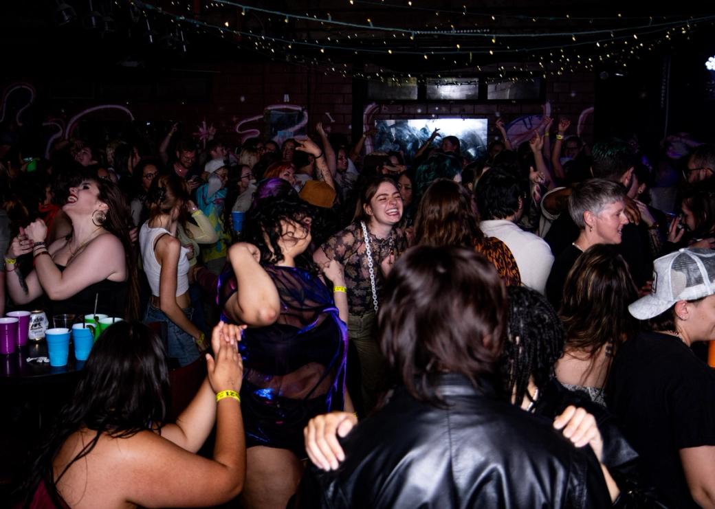 Revelers enjoy a night on The Pearl’s dance floor