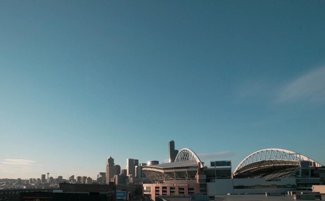 An image of the Seattle skyline with Lumen Field in the foreground