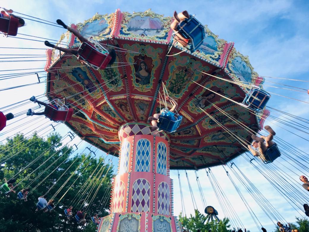 A ride at Kennywood in Pittsburgh.