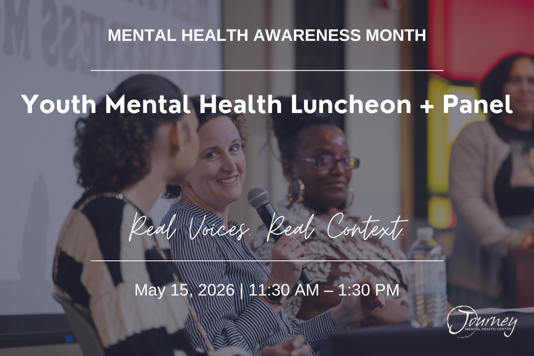 Display ad for Journey Mental Health Center; mental health awareness month
