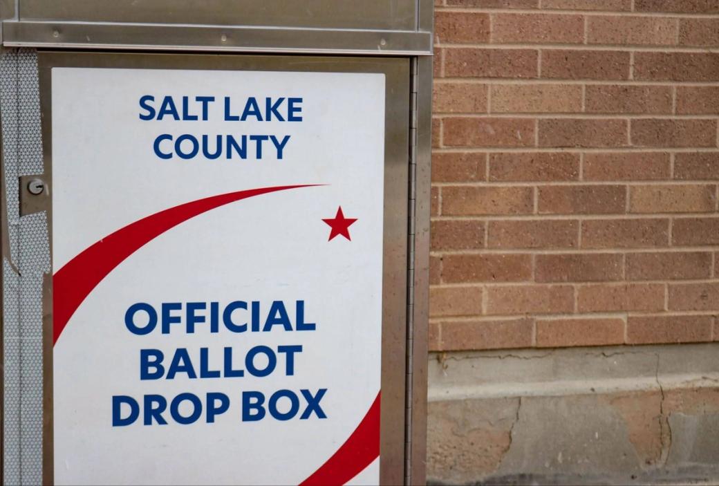 Salt Lake County official ballot Dropbox