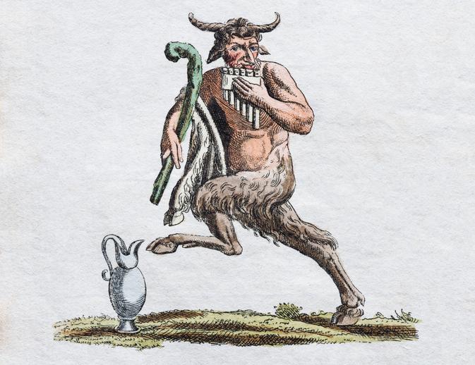 Many say the Goatman resembles a Greek satyr. (Olaf Kruger, Getty Images)