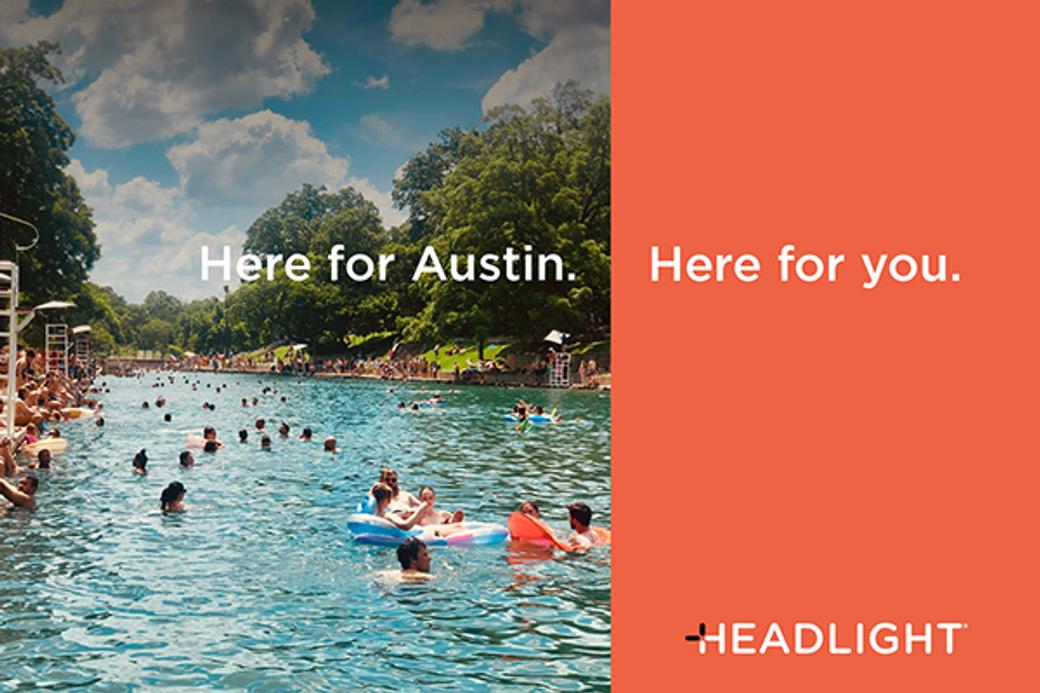 Display ad for Headlight Health