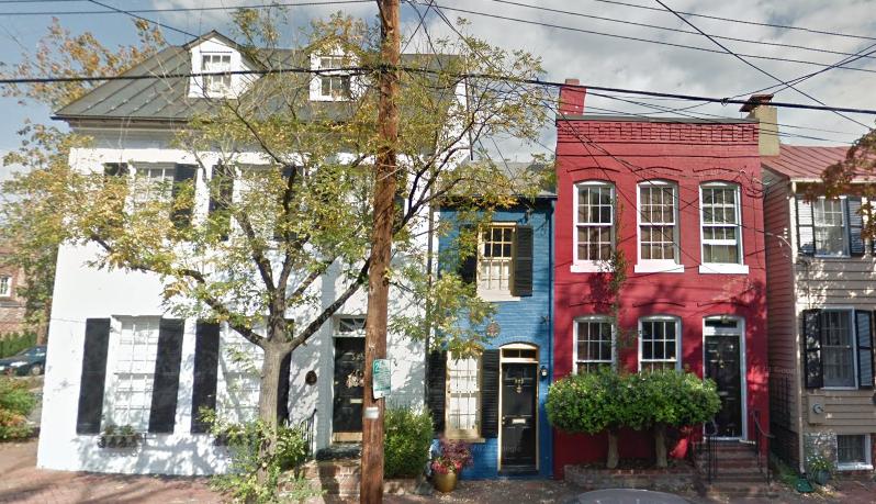 The Spite House used to be an alleyway.