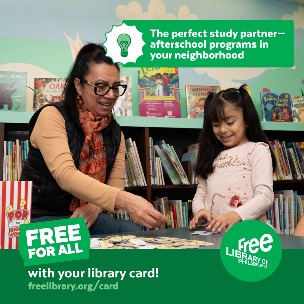 Display Ad: Free Library of Philadelphia 
