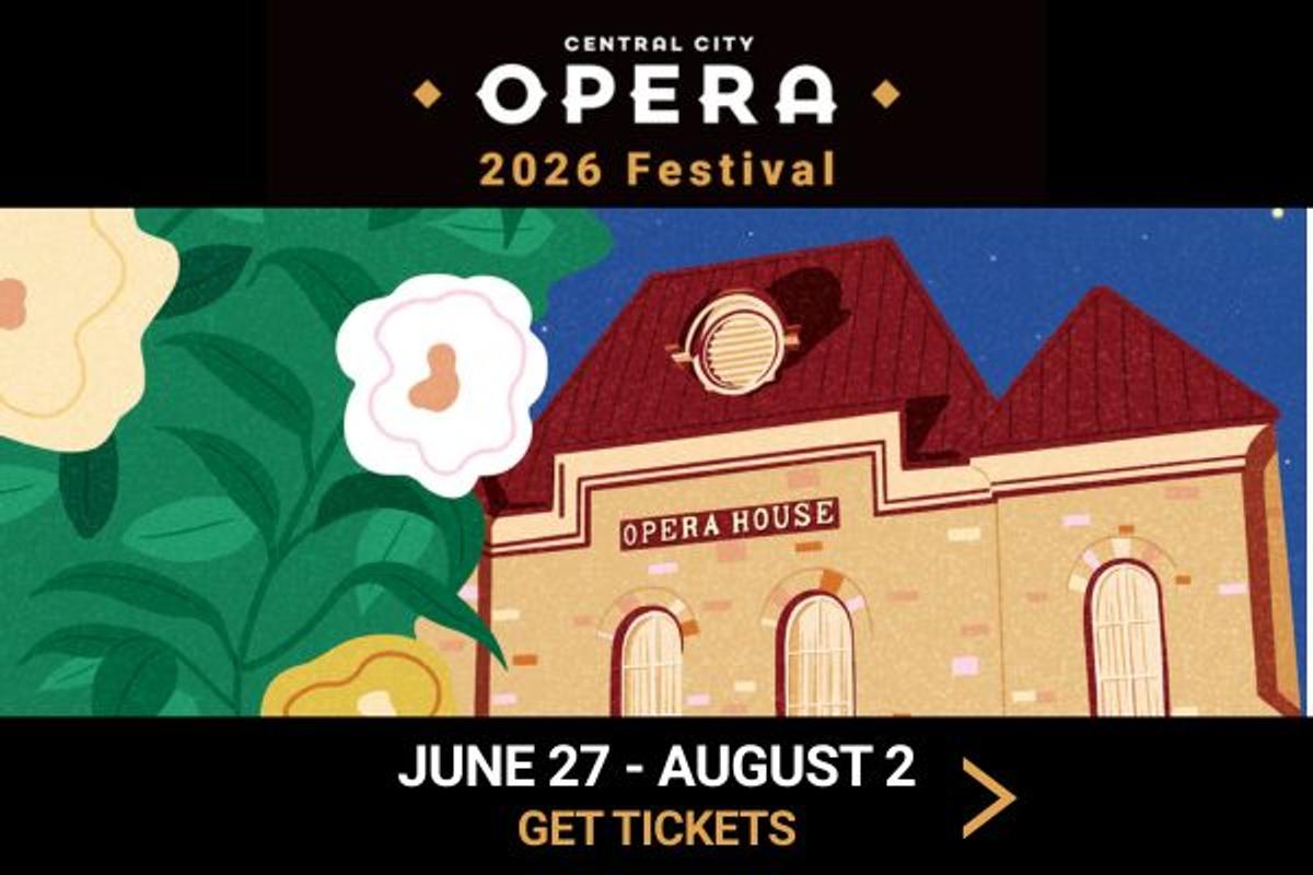 Display ad for Central City Opera