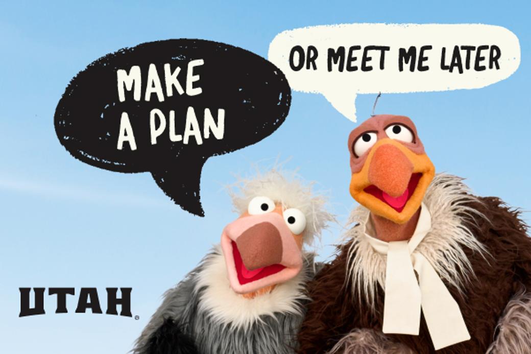 display ad for Utah Forever: Always adventure safe