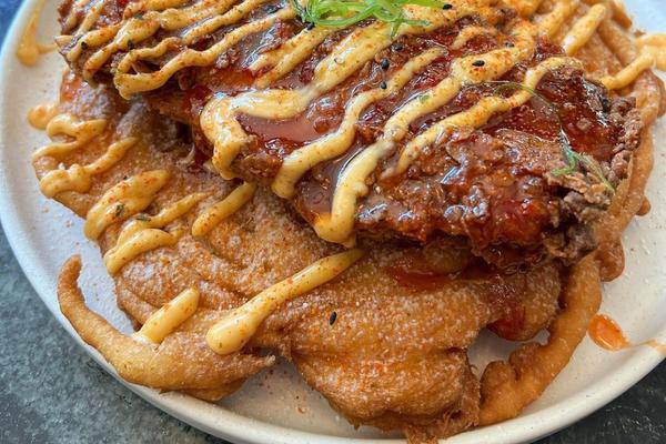 Chicken N' Funnel Cakes, Asian Street Food, & Peach Sundaes  image