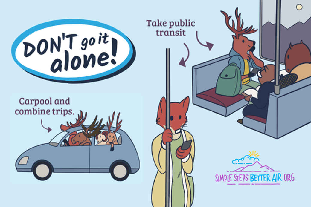 Display ad for Regional Air Quality Council 