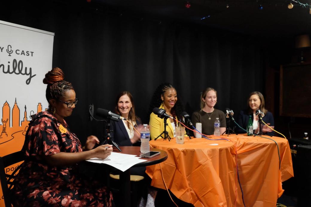 Roundable with City Cast Philly's Trenae Nuri, KYW Newsradio’s Pat Loeb, WHYY’s Cherri Gregg, The Inquirer’s Ellie Rushing, and NBC 10’s Lauren Mayk